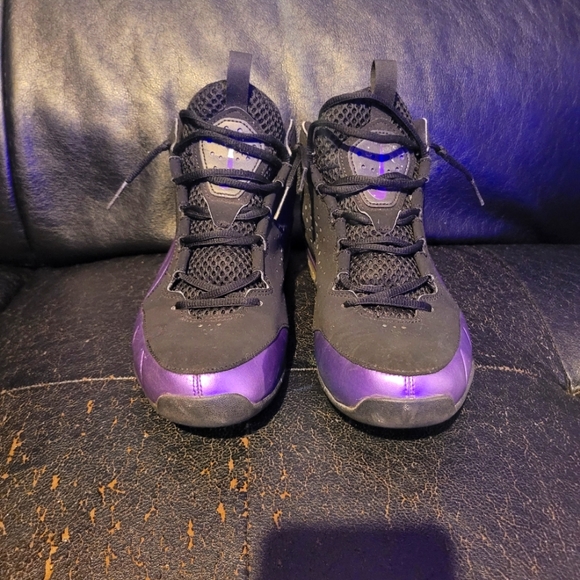 Nike air black and purple size 9 men - Picture 4 of 4